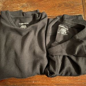 Boys Long Johns Dark Grey